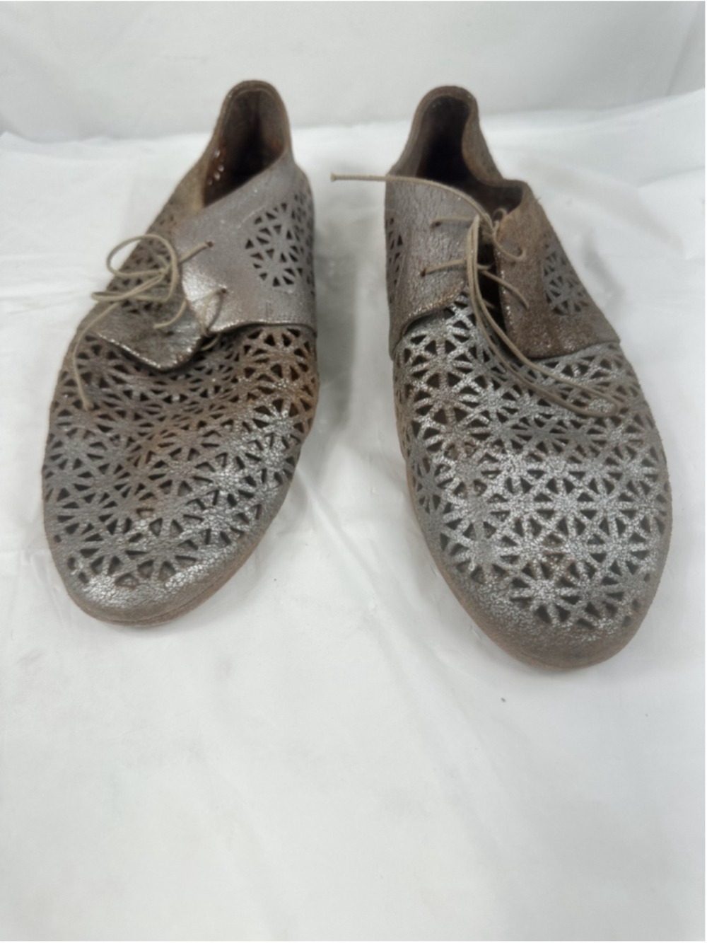 Marsell Marsèll cut out Leather Lace up shoes size 39.5 Italy